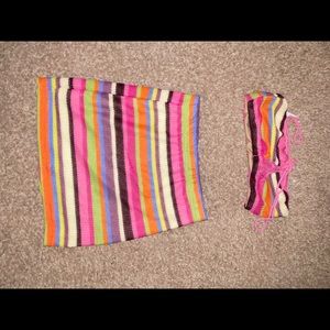 Two Piece Top and Skirt set